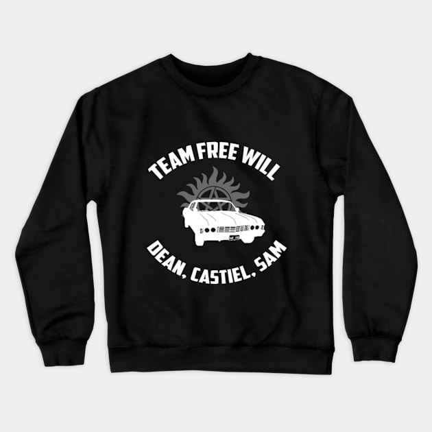 Team Free Will Crewneck Sweatshirt by FanZoneCrafts